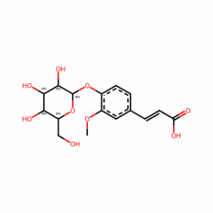 (E)-Ferulic acid 4-O-β-D-glucoside