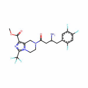 Methyl 7-[(3R)-3-amino-1-oxo-4-(2,4,5-trifluorophenyl)butyl]-5,6,7,8-tetrahydro-3-(trifluoromethyl)imidazo[1,5-a]pyrazine-1-carboxylate
