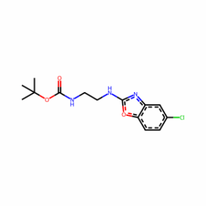 TERT-BUTYL 2-(5-CHLOROBENZO[D]OXAZOL-2-YLAMINO)ETHYLCARBAMATE