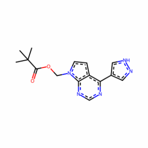 (4-(1H-Pyrazol-4-yl)-7H-pyrrolo[2，3-d]pyrimidin-7-yl)methyl pivalate