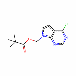 (4-Chloro-7H-pyrrolo[2,3-d]pyrimidin-7-yl)methyl pivalate