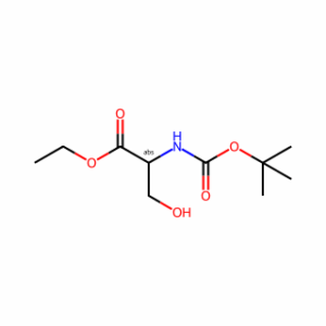 (R)-Ethyl 2-((tert-butoxycarbonyl)amino)-3-hydroxypropanoate