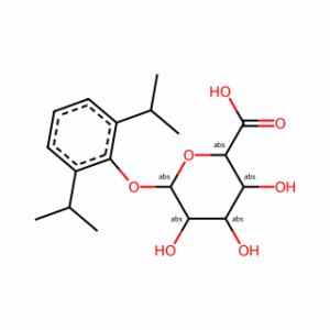 (2S,3S,4S,5R,6S)-6-(2,6-Diisopropylphenoxy)-3,4,5-trihydroxytetrahydro-2H-pyran-2-carboxylic acid