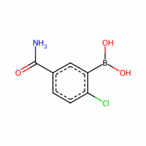 (5-Carbamoyl-2-chlorophenyl)boronic acid