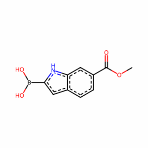 (6-(Methoxycarbonyl)-1H-indol-2-yl)boronic acid