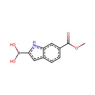 (6-(Methoxycarbonyl)-1H-indol-2-yl)boronic acid