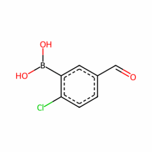 (2-Chloro-5-formylphenyl)boronic acid