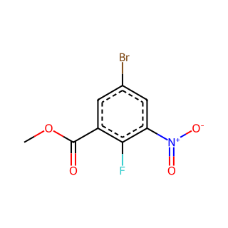Methyl 5-bromo-2-fluoro-3-nitrobenzoate