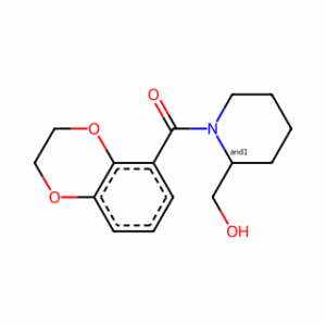 (2,3-Dihydrobenzo[b][1,4]dioxin-5-yl)(2-(hydroxymethyl)piperidin-1-yl)methanone
