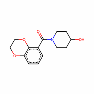 (2,3-Dihydrobenzo[b][1,4]dioxin-5-yl)(4-hydroxypiperidin-1-yl)methanone