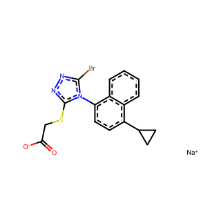 Lesinurad sodium