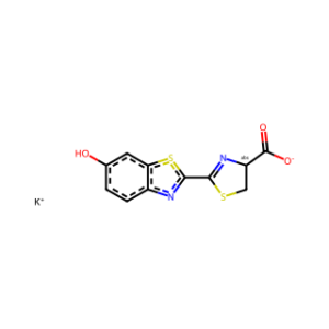 (S)-4,5-Dihydro-2-(6-hydroxybenzothiazol-2-yl)thiazole-4-carboxylic acid potassium salt