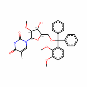 Thymidine,5′-O-[bis(4-methoxyphenyl)phenylmethyl]-a-methoxy-