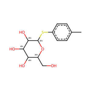 (2R,3S,4S,5R,6S)-2-(Hydroxymethyl)-6-(p-tolylthio)tetrahydro-2H-pyran-3,4,5-triol