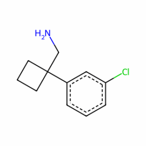 (1-(3-Chlorophenyl)cyclobutyl)methanamine