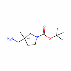 tert-butyl 3-(aminomethyl)-3-methylpyrrolidine-1-carboxylate