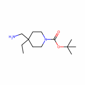 tert-butyl 4-(aminomethyl)-4-ethylpiperidine-1-carboxylate