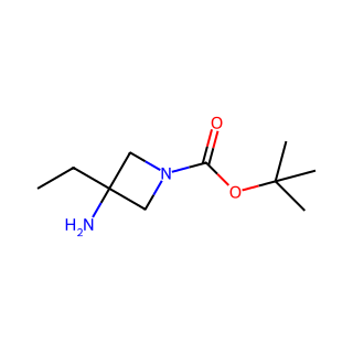 tert-butyl 3-amino-3-ethylazetidine-1-carboxylate