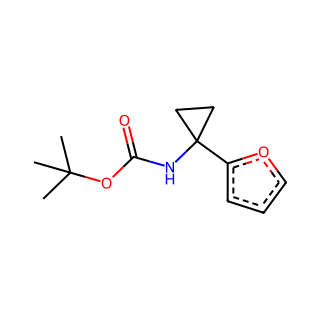 tert-Butyl (1-(furan-2-yl)cyclopropyl)carbamate