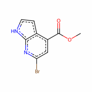 Methyl 6-bromo-1H-pyrrolo[2,3-b]pyridine-4-carboxylate