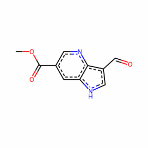 methyl 3-formyl-1H-pyrrolo[3,2-b]pyridine-6-carboxylate