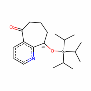 (R)-9-((Triisopropylsilyl)oxy)-6,7,8,9-tetrahydro-5H-cyclohepta[b]pyridin-5-one