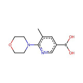 (5-Methyl-6-morpholinopyridin-3-yl)boronic acid