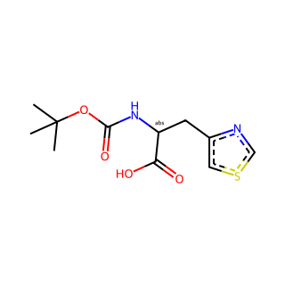 (S)-2-((Tert-Butoxycarbonyl)Amino)-3-(Thiazol-4-Yl)Propanoic Acid