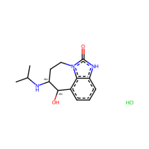 Imidazo[4,5,1-jk][1]benzazepin-2(1H)-one, 4,5,6,7-tetrahydro-7-hydroxy-6-[(1-methylethyl)amino]-, hydrochloride (1:1), (6R,7R)-rel-