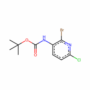 tert-Butyl (2-bromo-6-chloropyridin-3-yl)carbamate
