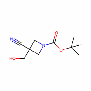 tert-butyl 3-cyano-3-(hydroxymethyl)azetidine-1-carboxylate