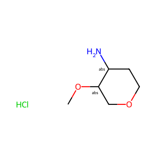 (3R,4R)-3-Methoxytetrahydro-2H-pyran-4-amine hydrochloride