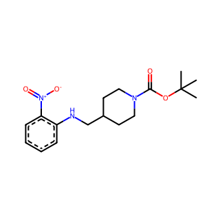 tert-Butyl 4-(((2-nitrophenyl)amino)methyl)piperidine-1-carboxylate