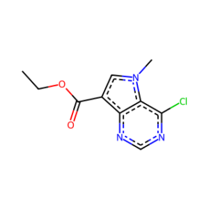 ethyl 4-chloro-5-methyl-5h-pyrrolo[3,2-d]pyrimidine-7-carboxylate
