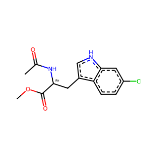 (R)-N-Acetyl-6-Chloro-Trp-OMe