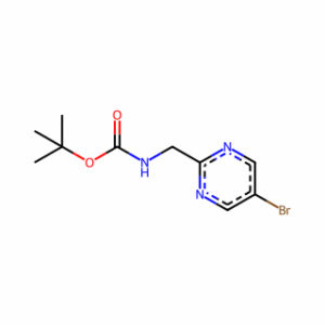 tert-butyl N-[(5-bromopyrimidin-2-yl)methyl]carbamate