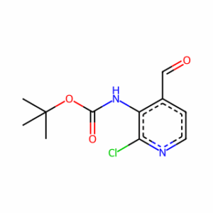 tert-Butyl (2-chloro-4-formylpyridin-3-yl)carbamate