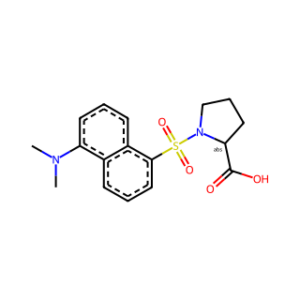 (S)-1-((5-(Dimethylamino)naphthalen-1-yl)sulfonyl)pyrrolidine-2-carboxylic acid