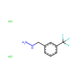 Hydrazine,[[3-(trifluoromethyl)phenyl]methyl]-,hydrochloride (1:2)