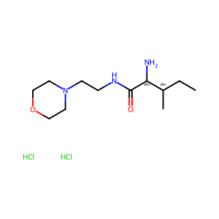 (2S,3S)-2-amino-3-methyl-N-(2-morpholin-4-ylethyl)pentanamide dihydrochloride