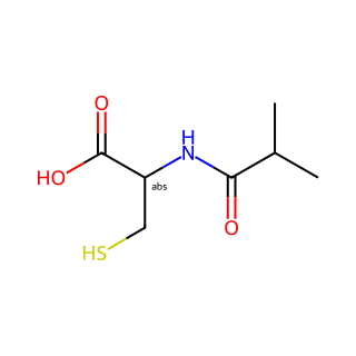 L-Cysteine,N-(2-methyl-1-oxopropyl)-