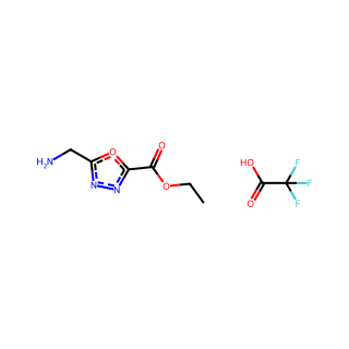 Ethyl 5-(aminomethyl)-1,3,4-oxadiazole-2-carboxylate 2,2,2-trifluoroacetate