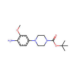 Tert-butyl 4-(4-amino-3-methoxyphenyl)piperazine-1-carboxylate