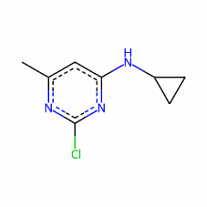 (2-Chloro-6-methyl-pyrimidin-4-yl)-cyclopropyl-amine