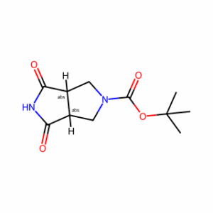 (3aR,6aS)-rel-tert-Butyl 4,6-dioxohexahydropyrrolo[3,4-c]pyrrole-2(1H)-carboxylate