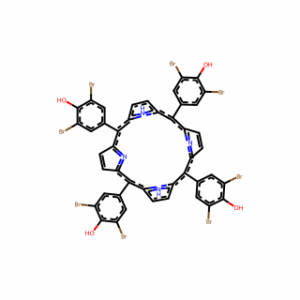 Tetra(3,5-dibromo-4-hydroxyphenyl)porphyrin
