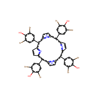 Tetra(3,5-dibromo-4-hydroxyphenyl)porphyrin