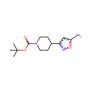 tert-Butyl 4-(5-aminoisoxazol-3-yl)piperidine-1-carboxylate