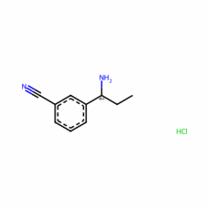 (R)-3-(1-Aminopropyl)benzonitrile hydrochloride