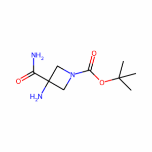 tert-butyl 3-amino-3-carbamoylazetidine-1-carboxylate